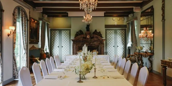 Villa Lovik på Lidingö har vacker havsutsikt och flexibla festutrymmen.